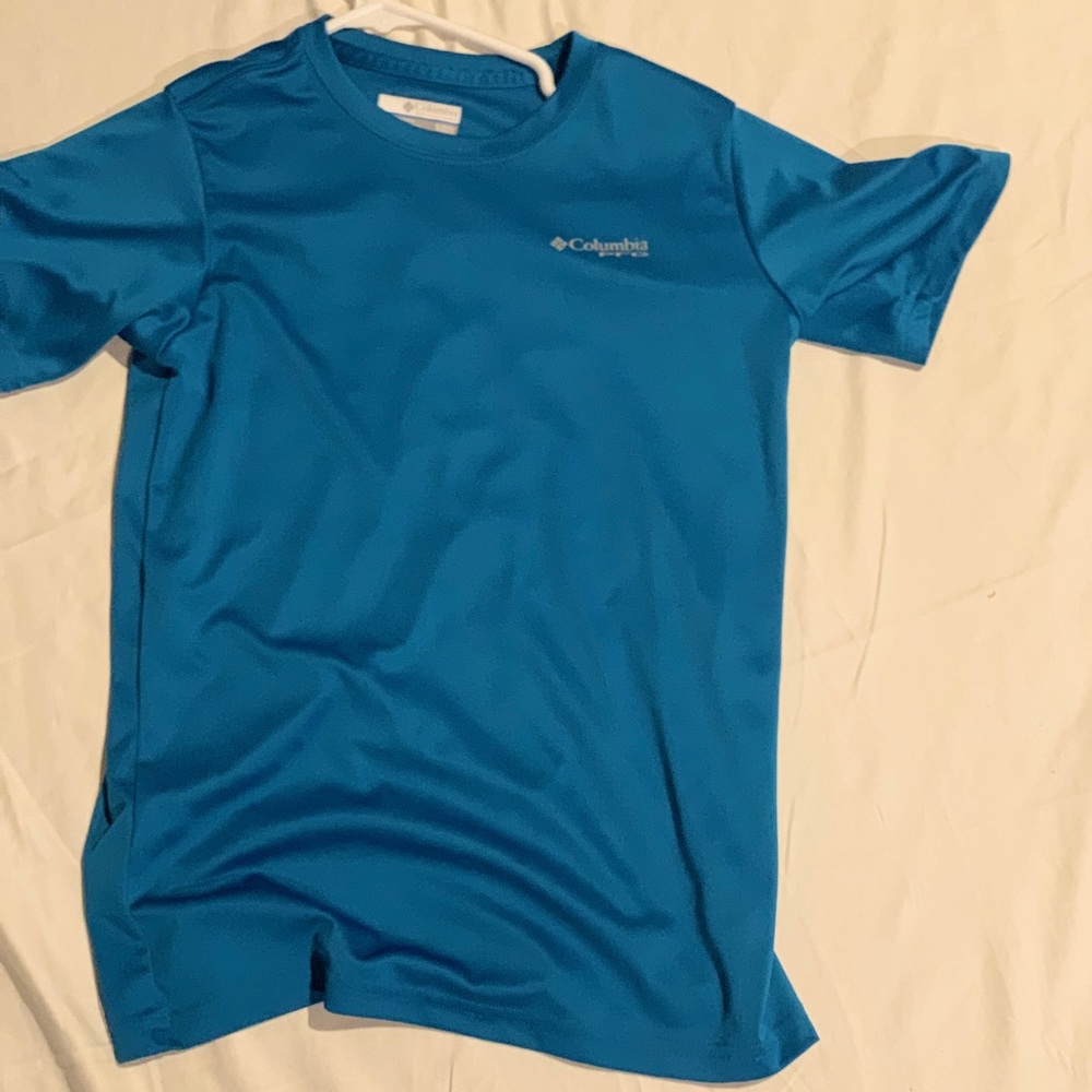 This item is a blue Columbia shirt